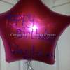 a balloon watermarked personalised foil balloon (glitter)